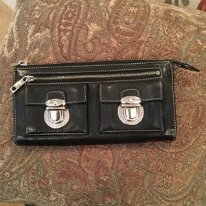 $ale 🎁MARC JACOBS BLACK LEATHER WALLET🎁